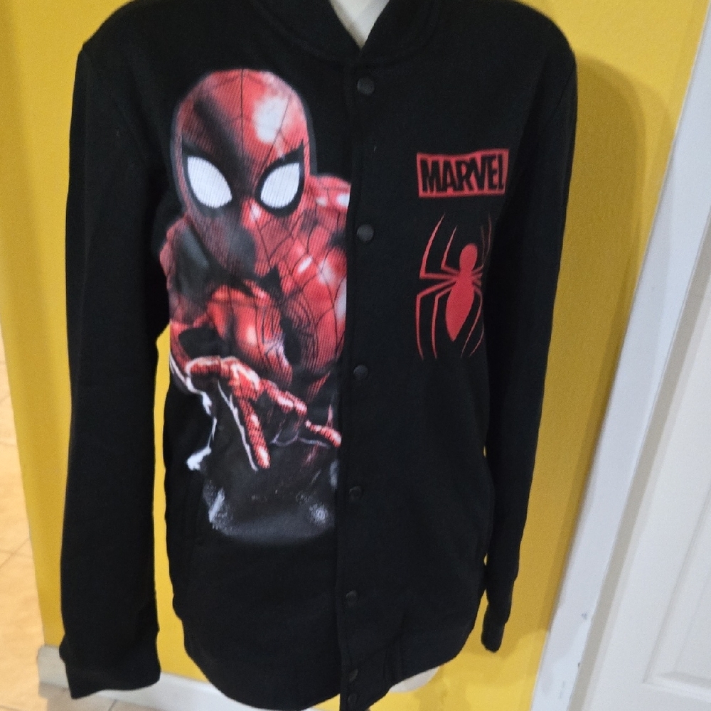 Marvel Spider-Man 
Ecko Unltd Men's Made You Look Fleece Jacket M MEN NWT